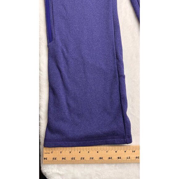 NWT Adidas Womens Climawarm Purple Athletic Pants Medium Straigth Leg - Picture 4 of 12